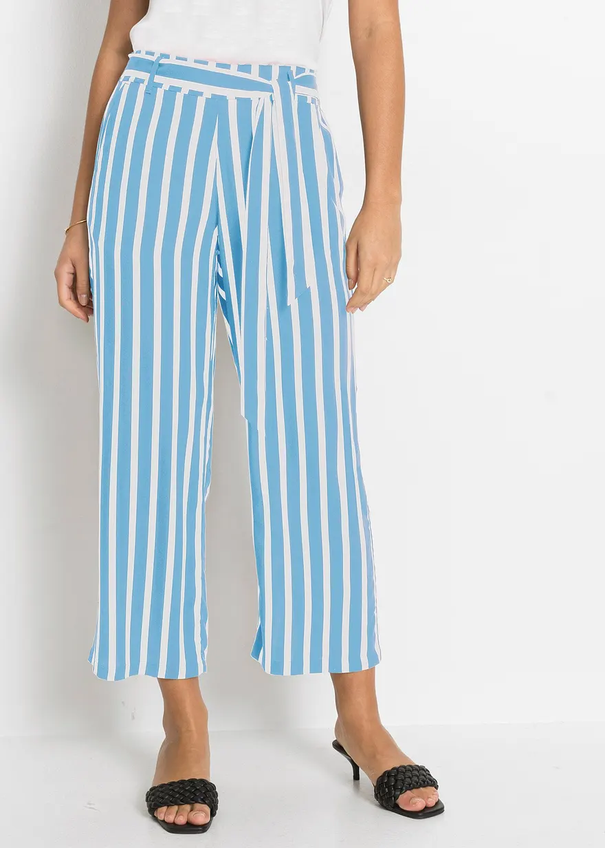 Palazzo-Hose mit hohem Bund