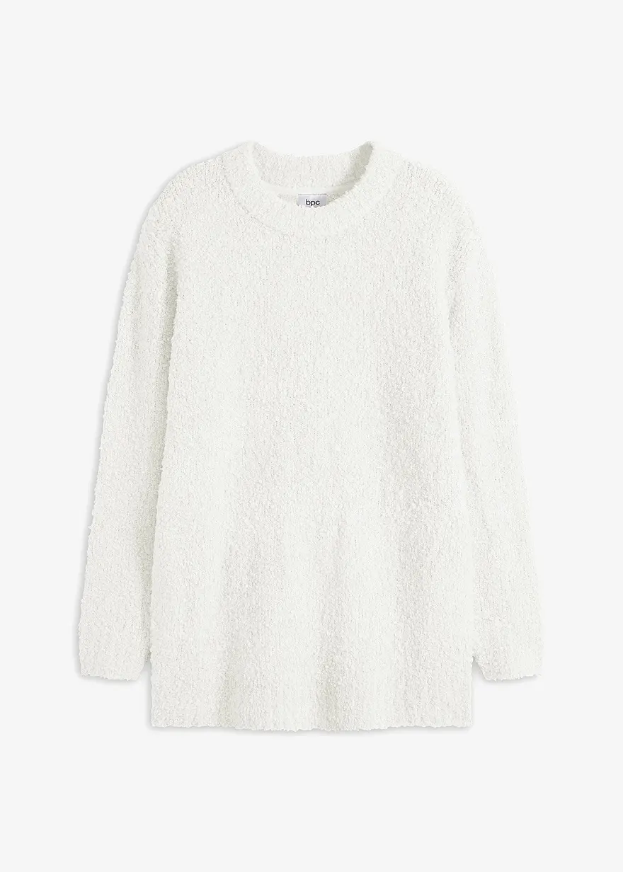 Oversize-Pullover aus Bouclé