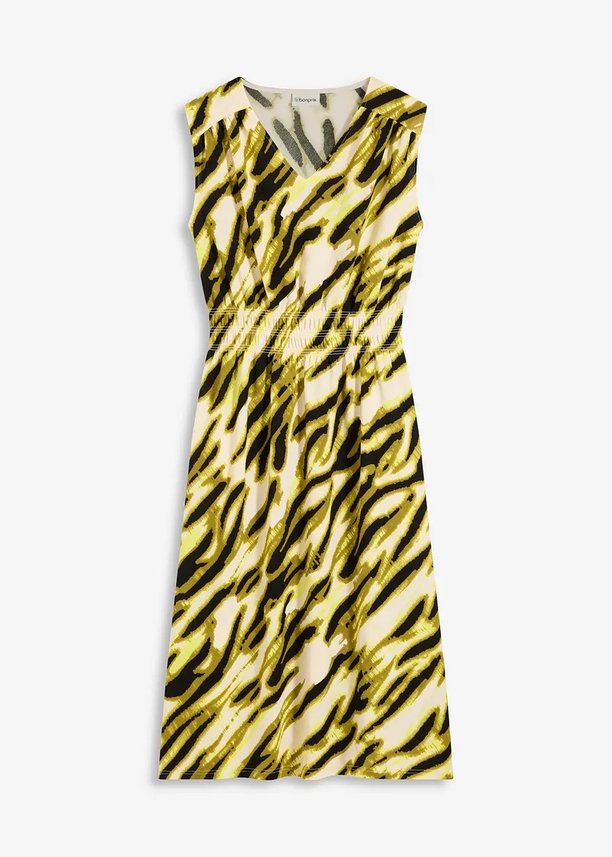 Jerseykleid mit Smock