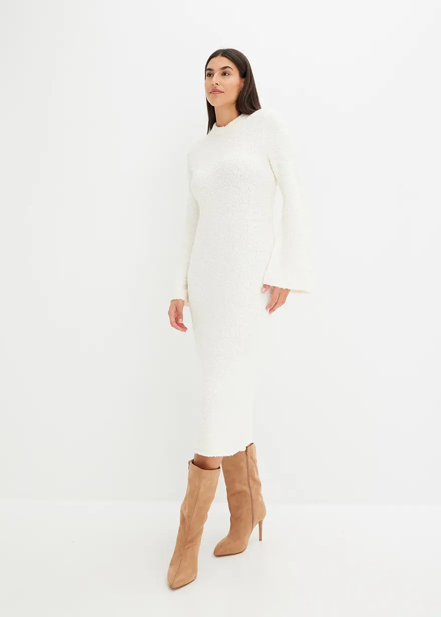 Strickkleid aus Bouclé