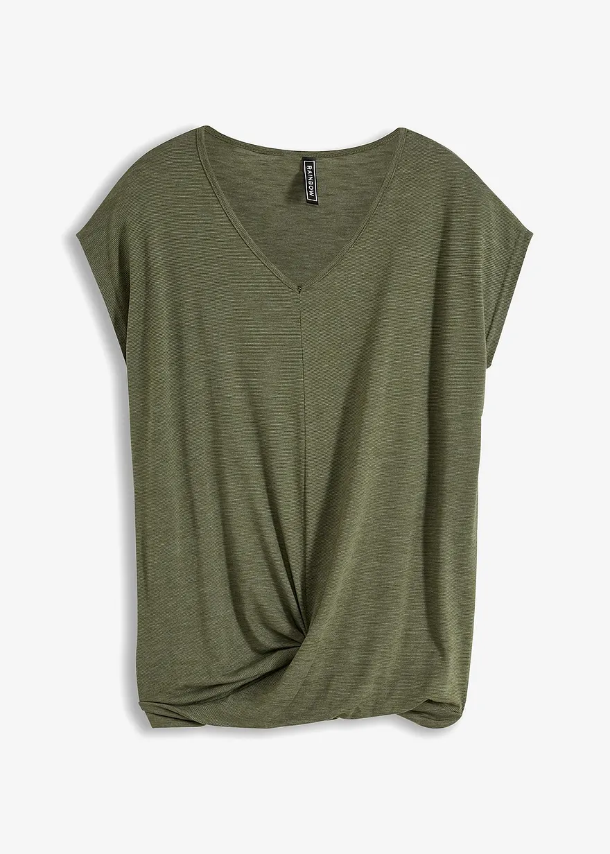 Shirt aus Viskose-Mix
