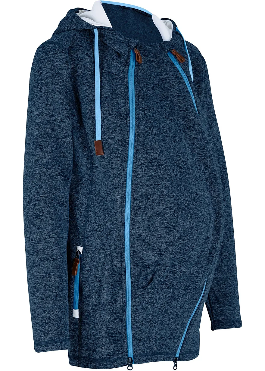 Fleece-Umstands- und Tragejacke
