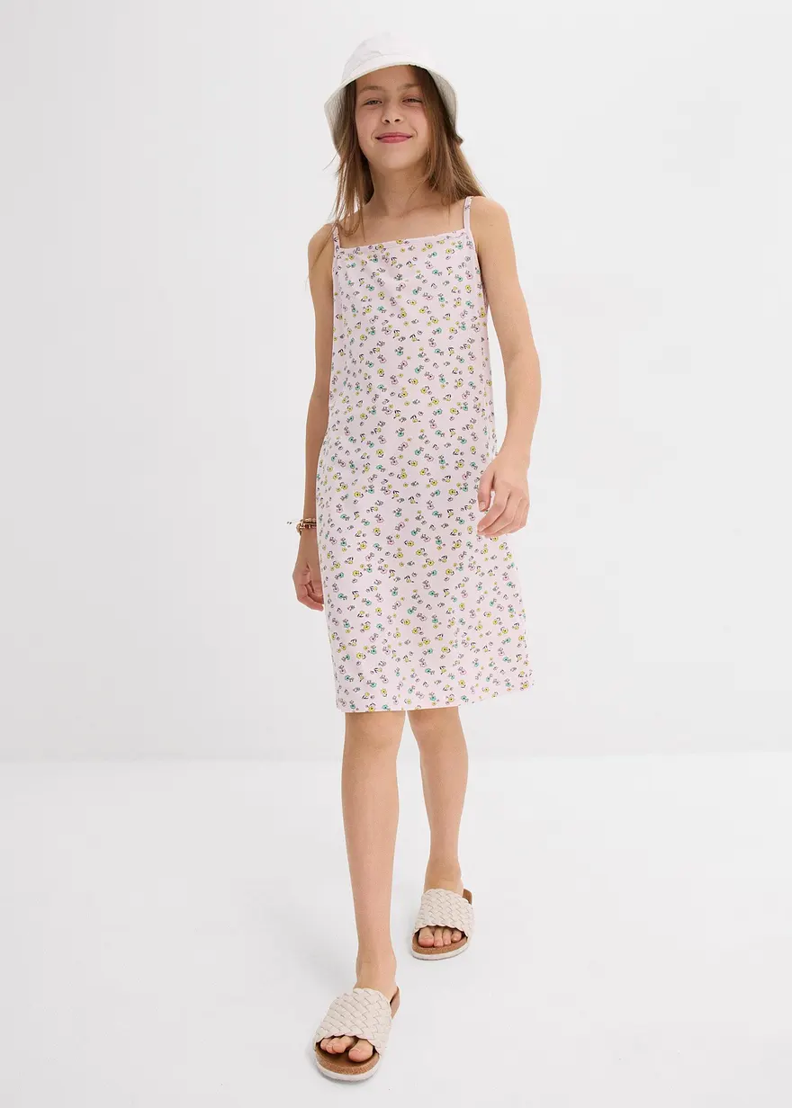 Jerseykleid (2er Pack) aus elastischem Baumwoll-Mix
