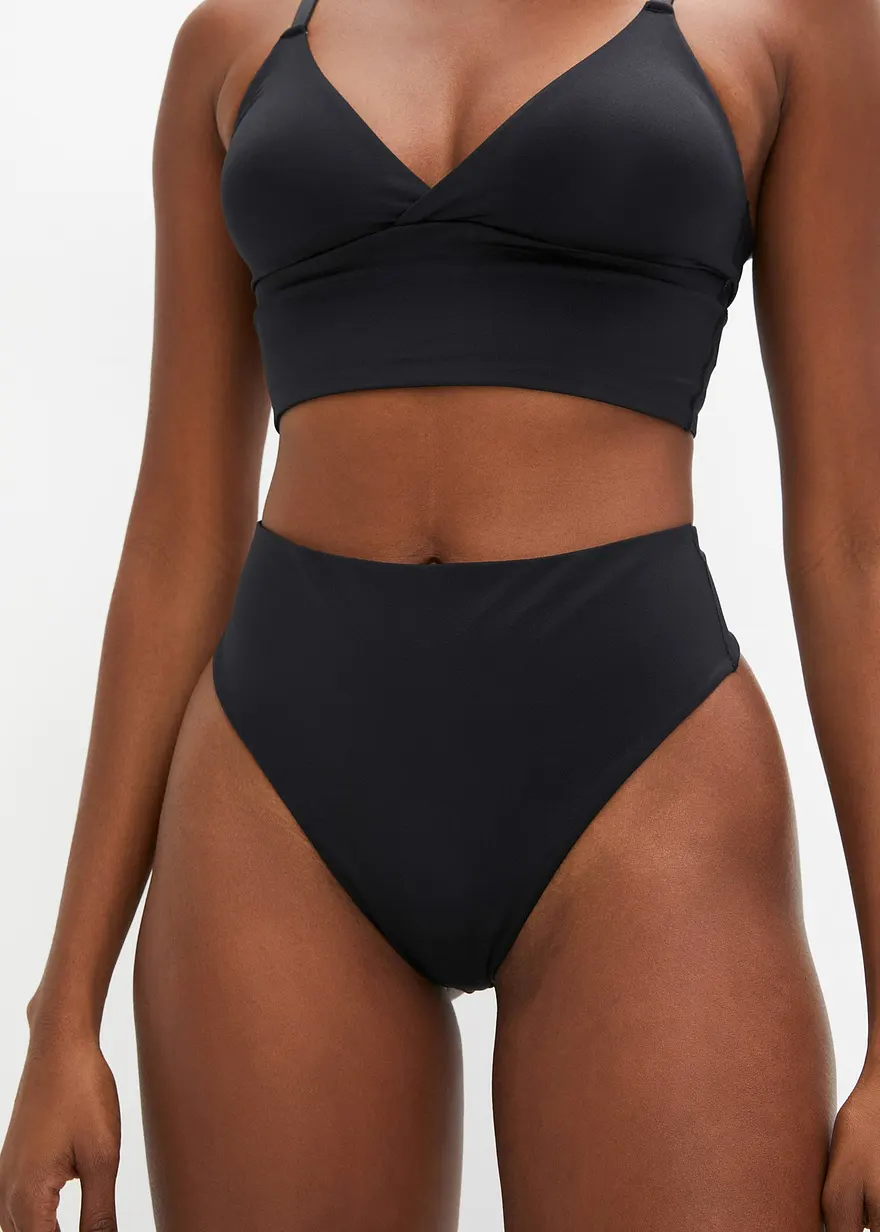 Highwaist String mit Glanzeffekt (2er Pack)