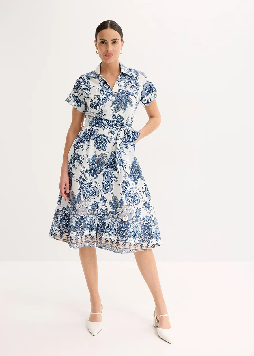 Kleid mit Bindeband