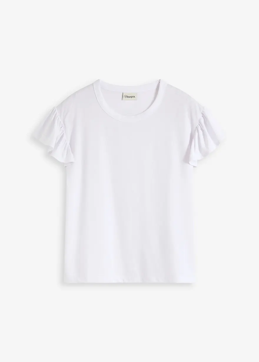 Shirt mit Volants-Ärmeln