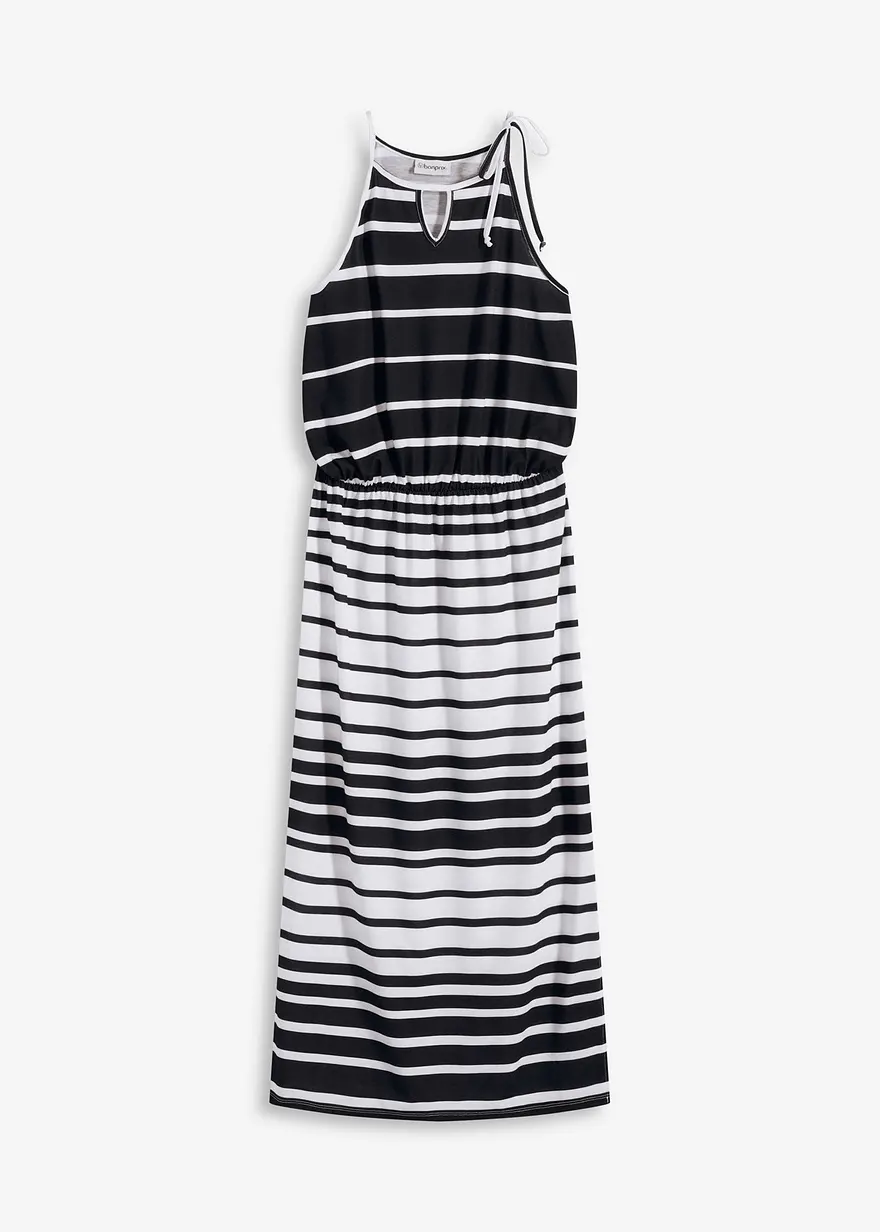 Jerseykleid mit Schnürung