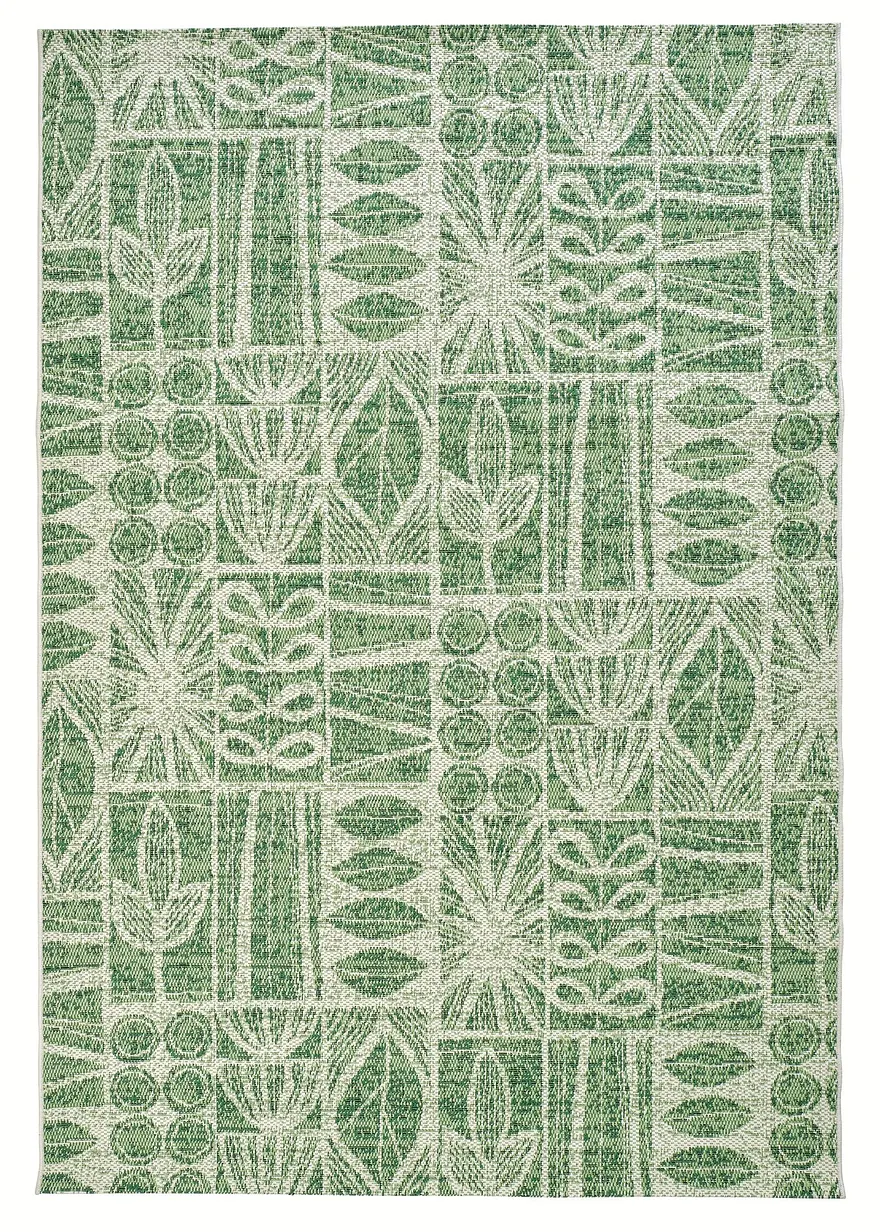 In- und Outdoor Teppich mit graphischer Musterung
