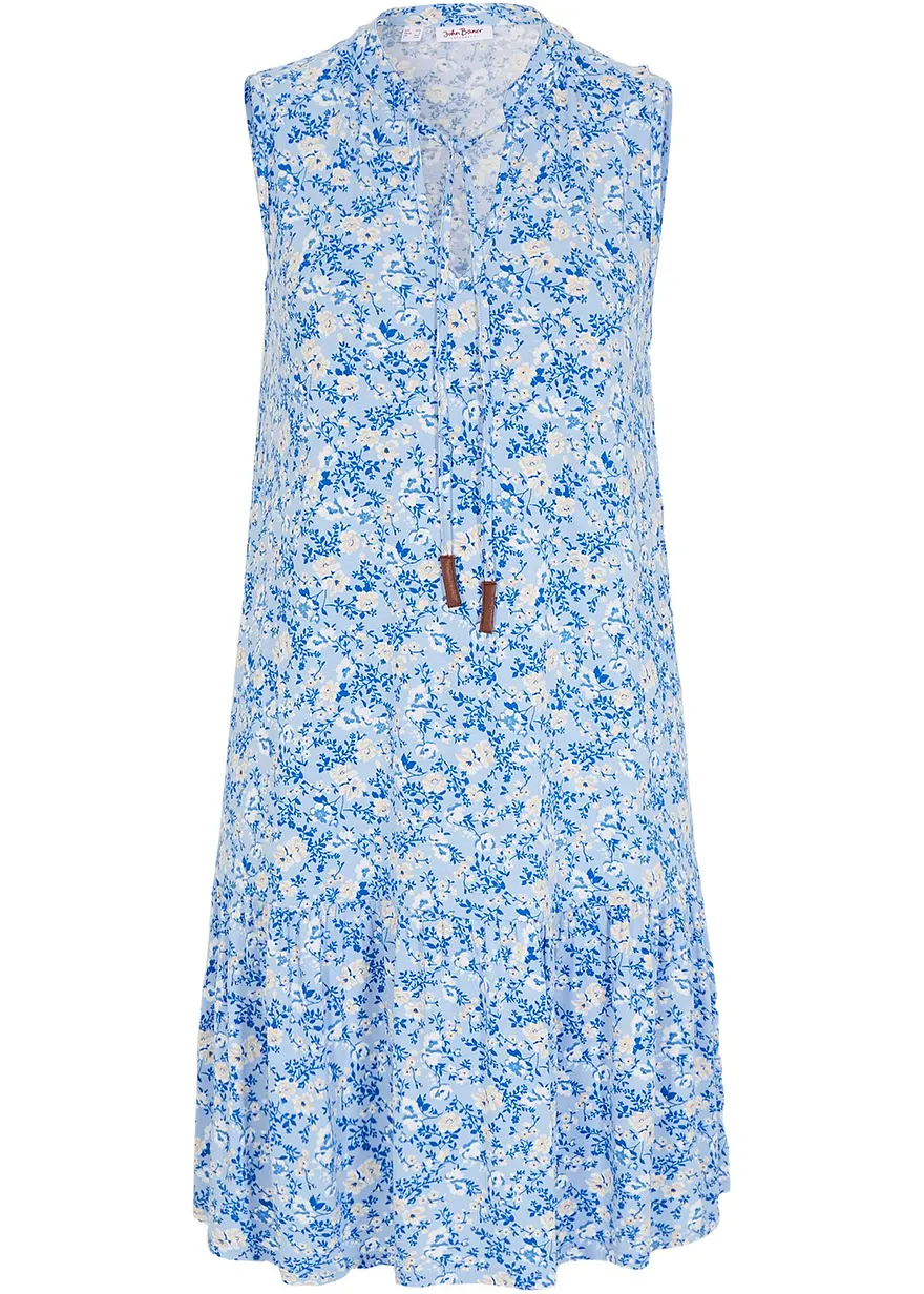 Shirtkleid aus fließendem Viskose-Mix
