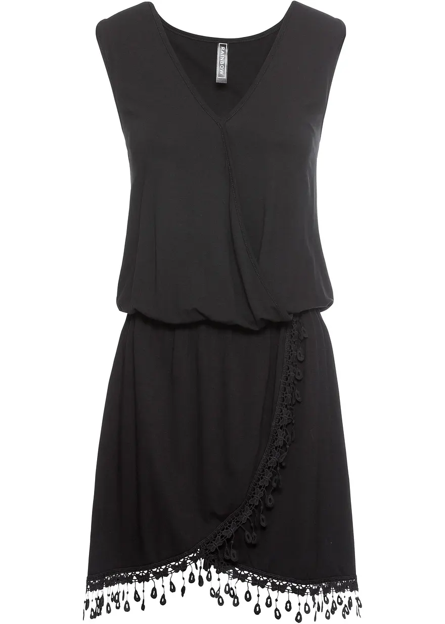 Jerseykleid aus fließender Viskose