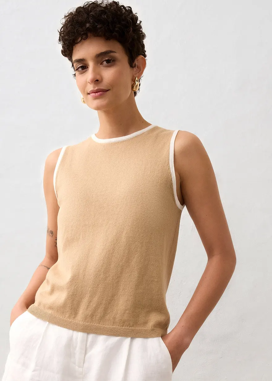 Strick-Tanktop