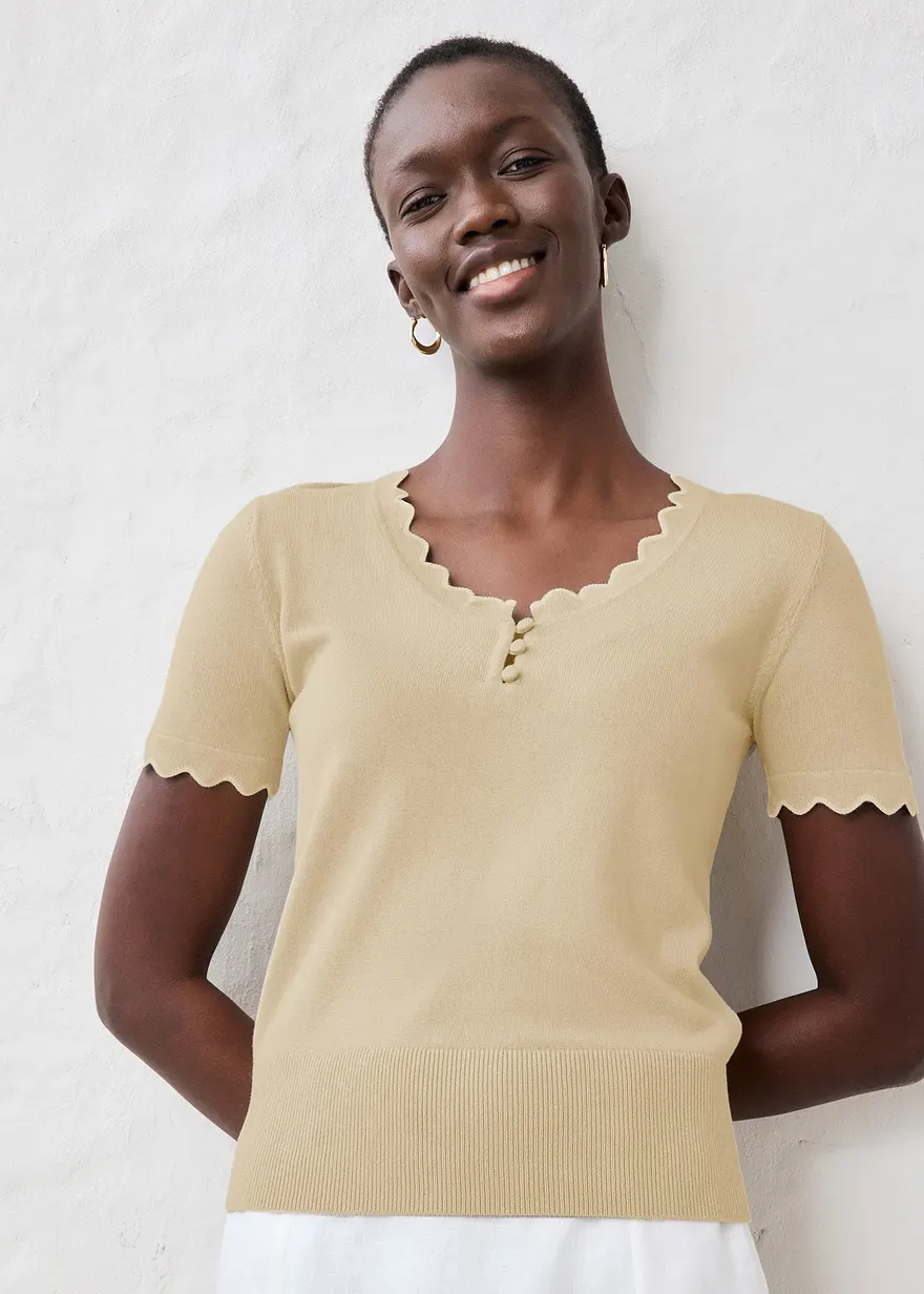 Pullover mit Seidenanteil