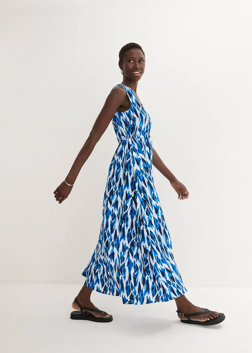 Maxikleid aus fließender Viskose