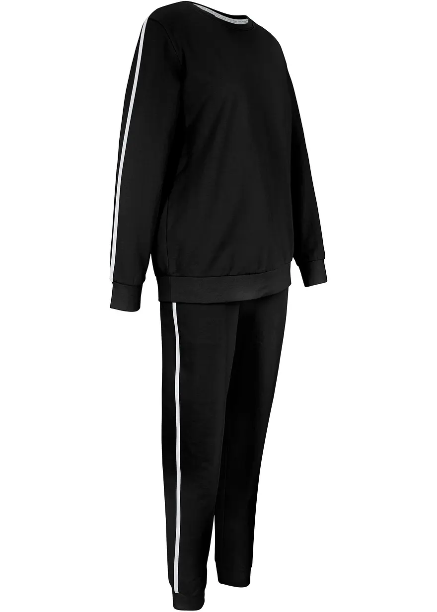 Jogginganzug aus reiner Baumwolle (2-tlg.Set)