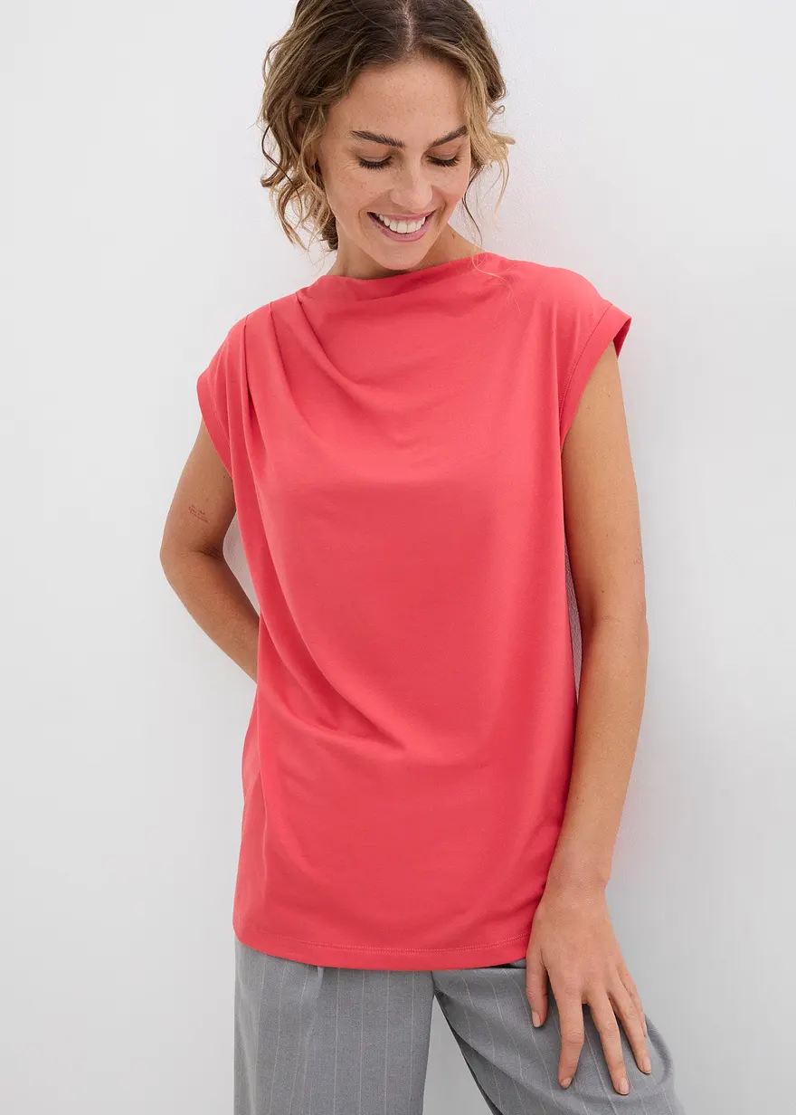 Shirt aus softem Viskose-Mix