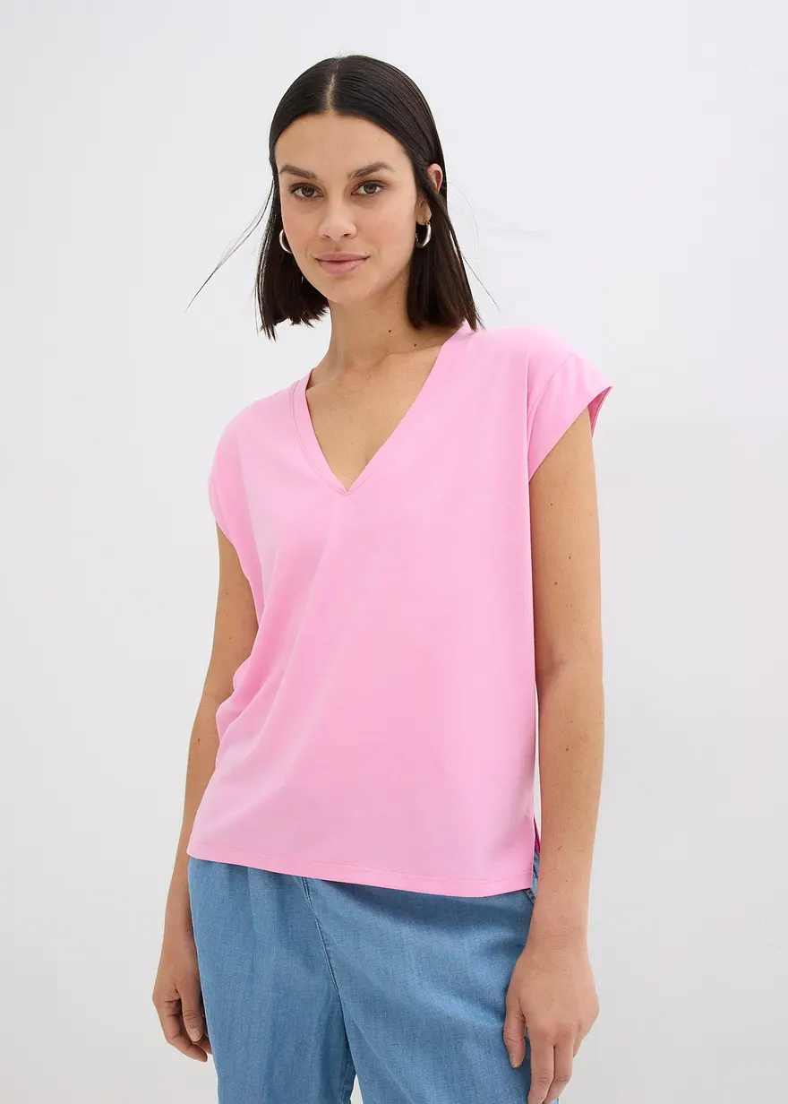 Shirt aus softem Viskose-Mix