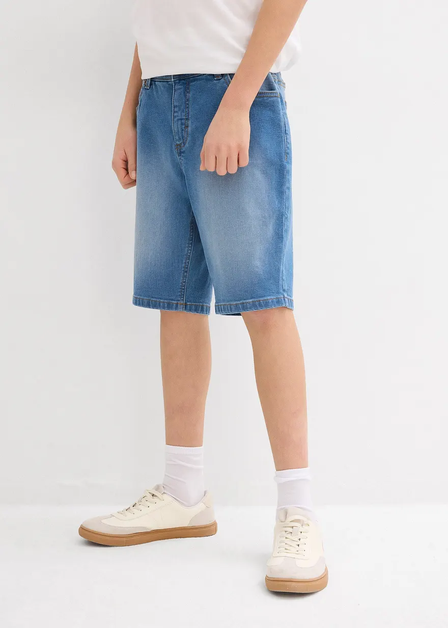 Stretch-Jeans-Bermuda, Regular Fit (2er Pack)