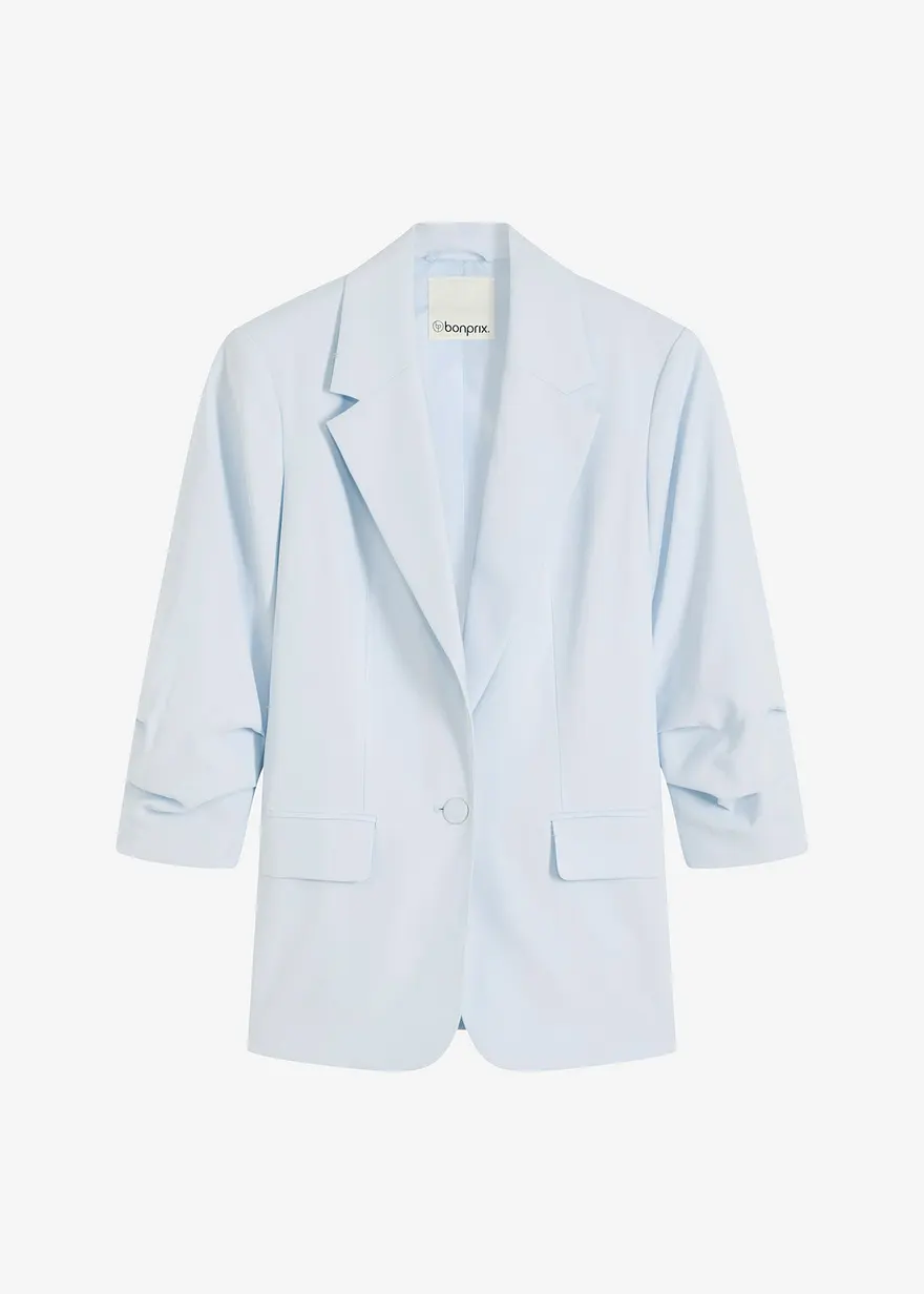 Lockerer 3/4-Arm-Blazer aus Viskose