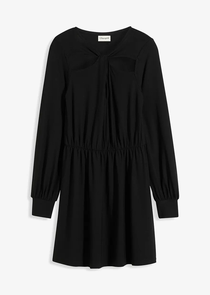 Jerseykleid mit Cut-Outs