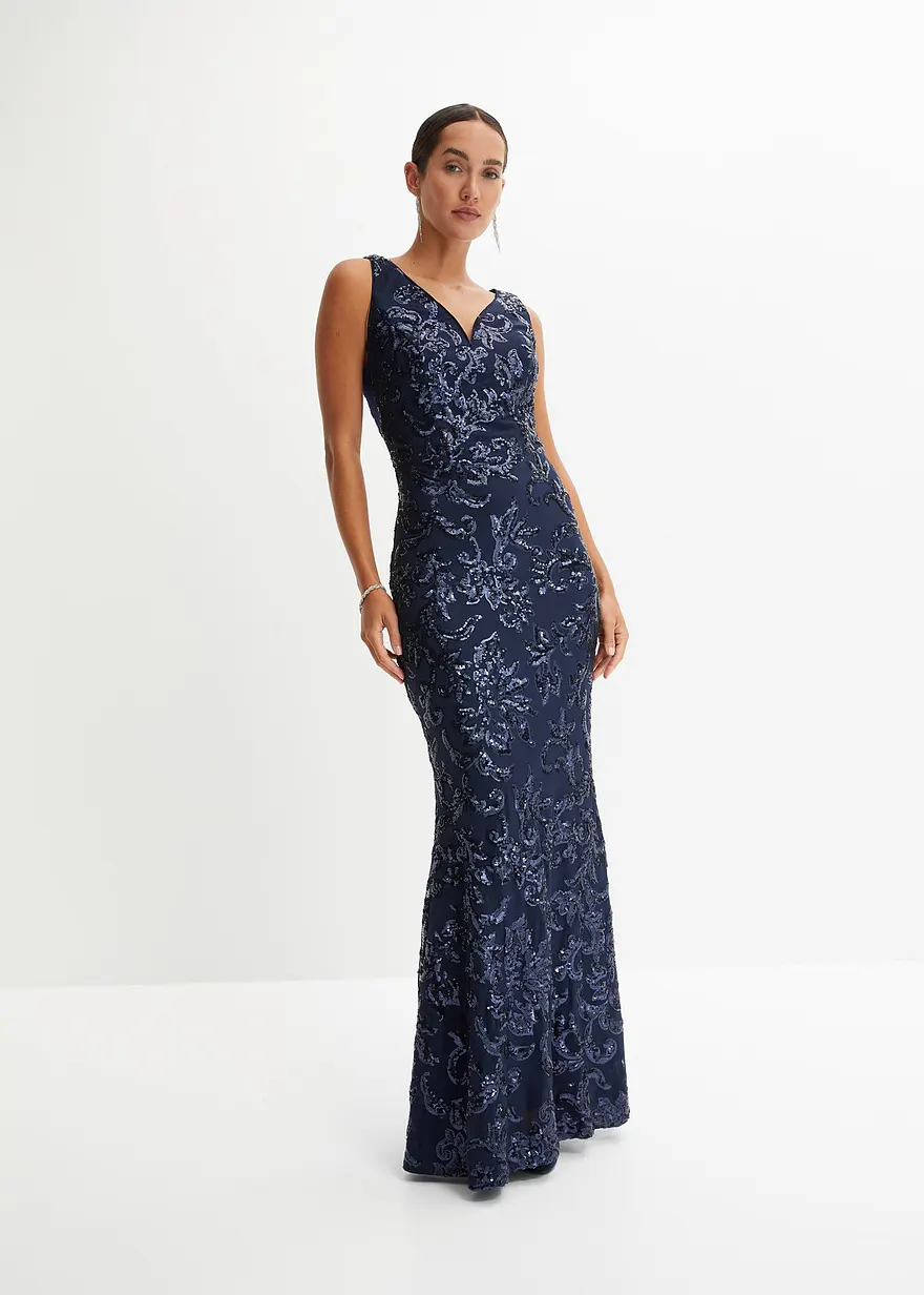 Paillettenkleid im Mermaid-Shape