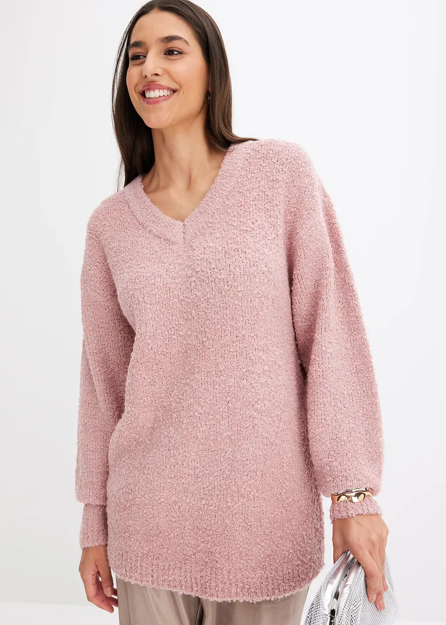 Pullover aus Bouclé