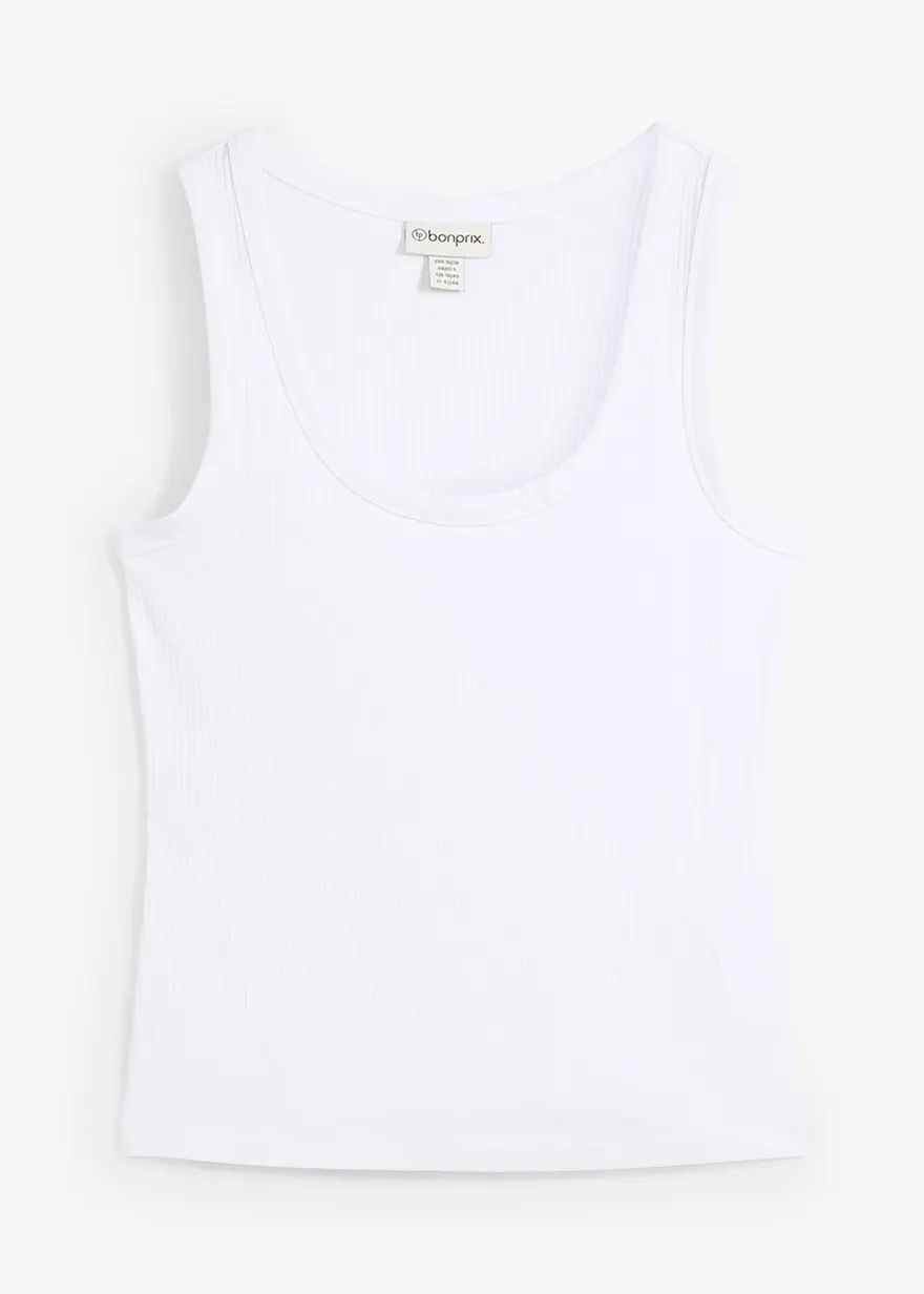Ripptop aus softer Viskose