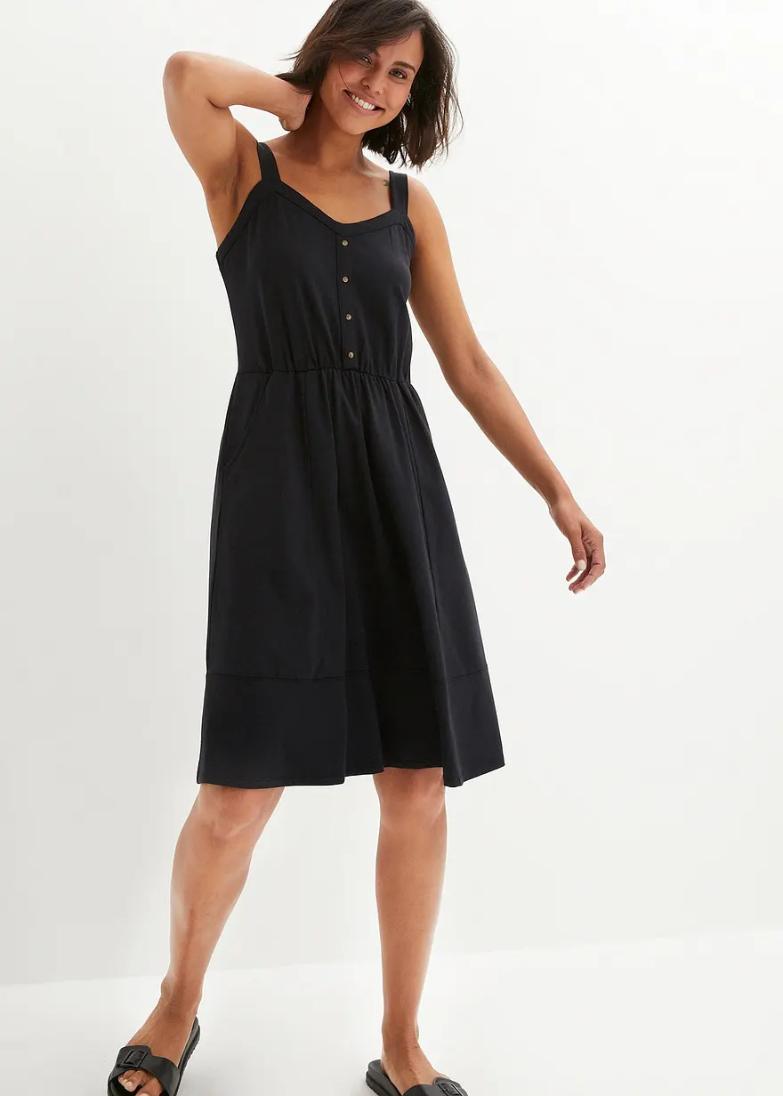Jerseykleid aus Baumwolle