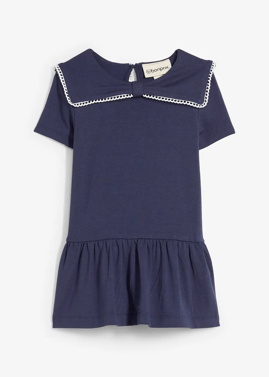 Jerseykleid aus fließender Viskose