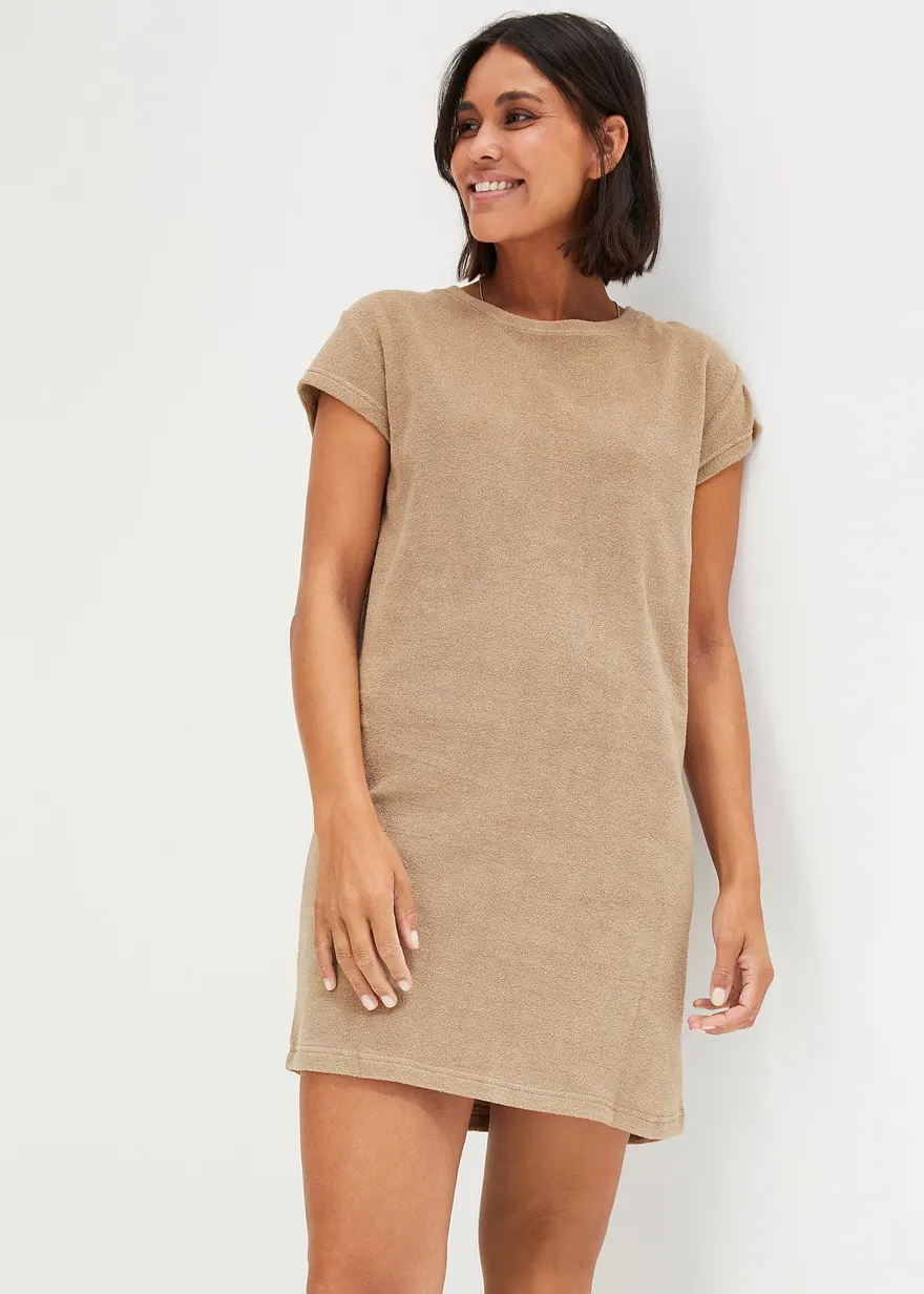 Shirtkleid aus Frottee