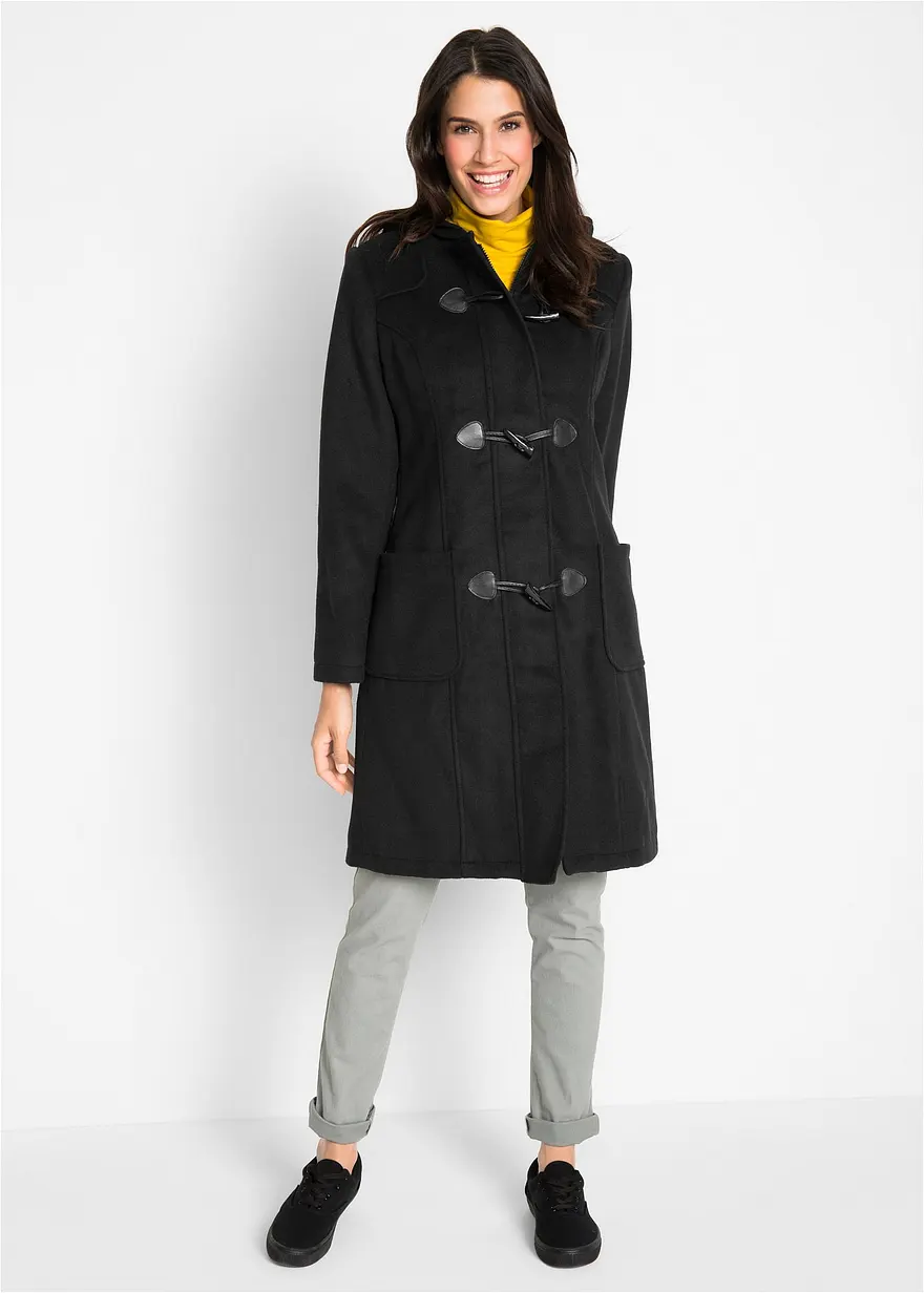 Dufflecoat-Wollmantel
