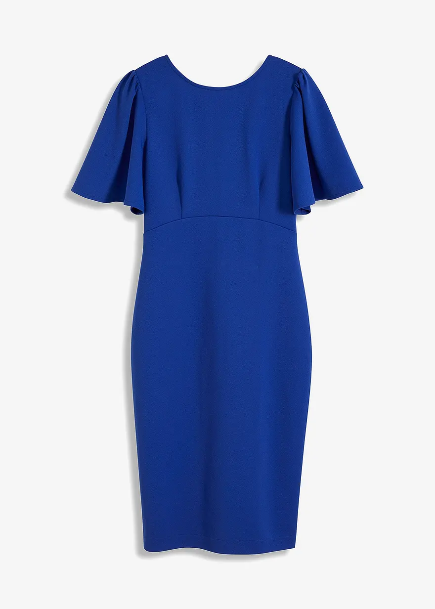 Minikleid aus strukturiertem Crêpe