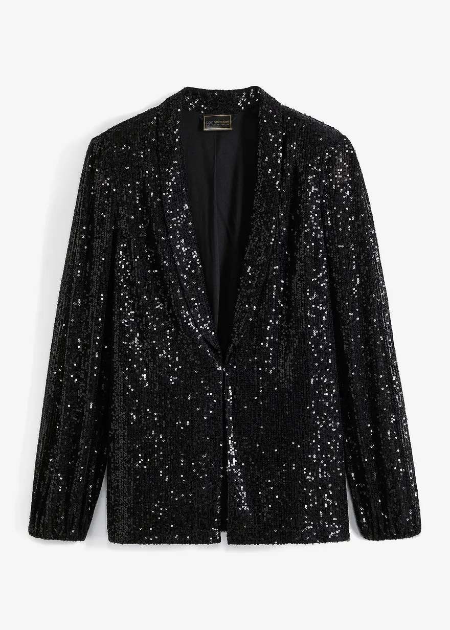 Blazer mit Pailetten