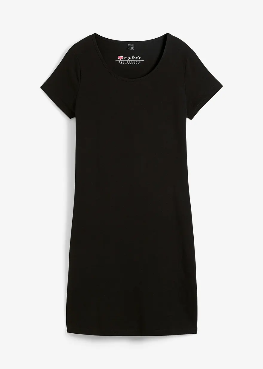 Jerseykleid aus Bio-Baumwolle mit Stretch