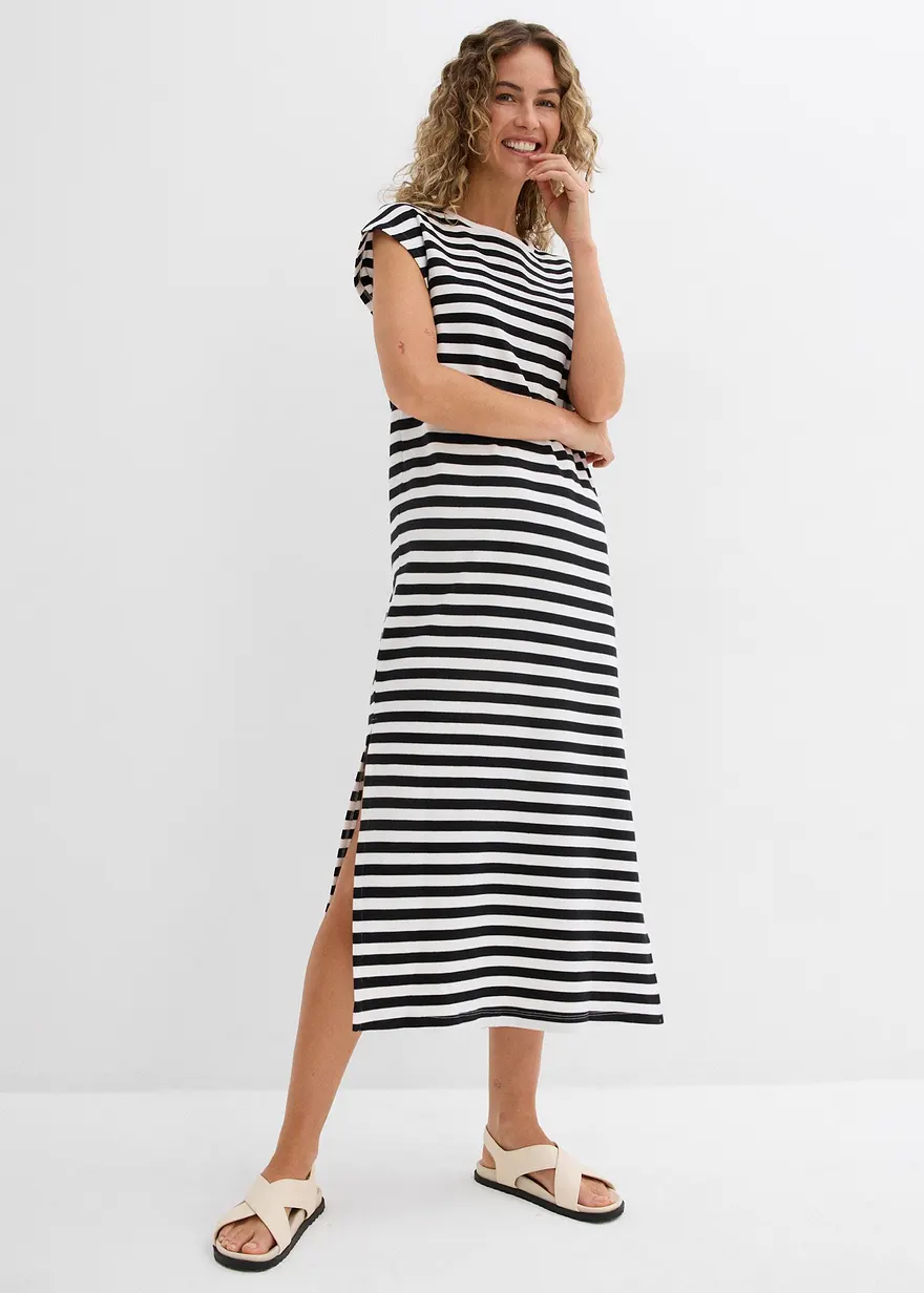 Jerseykleid aus reiner Baumwolle