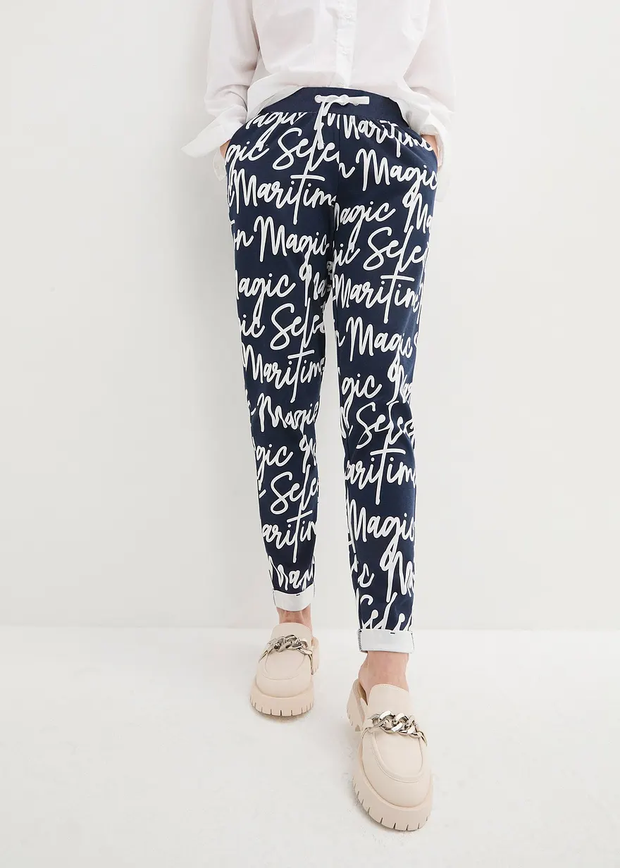 Schlupfhose mit Druck
