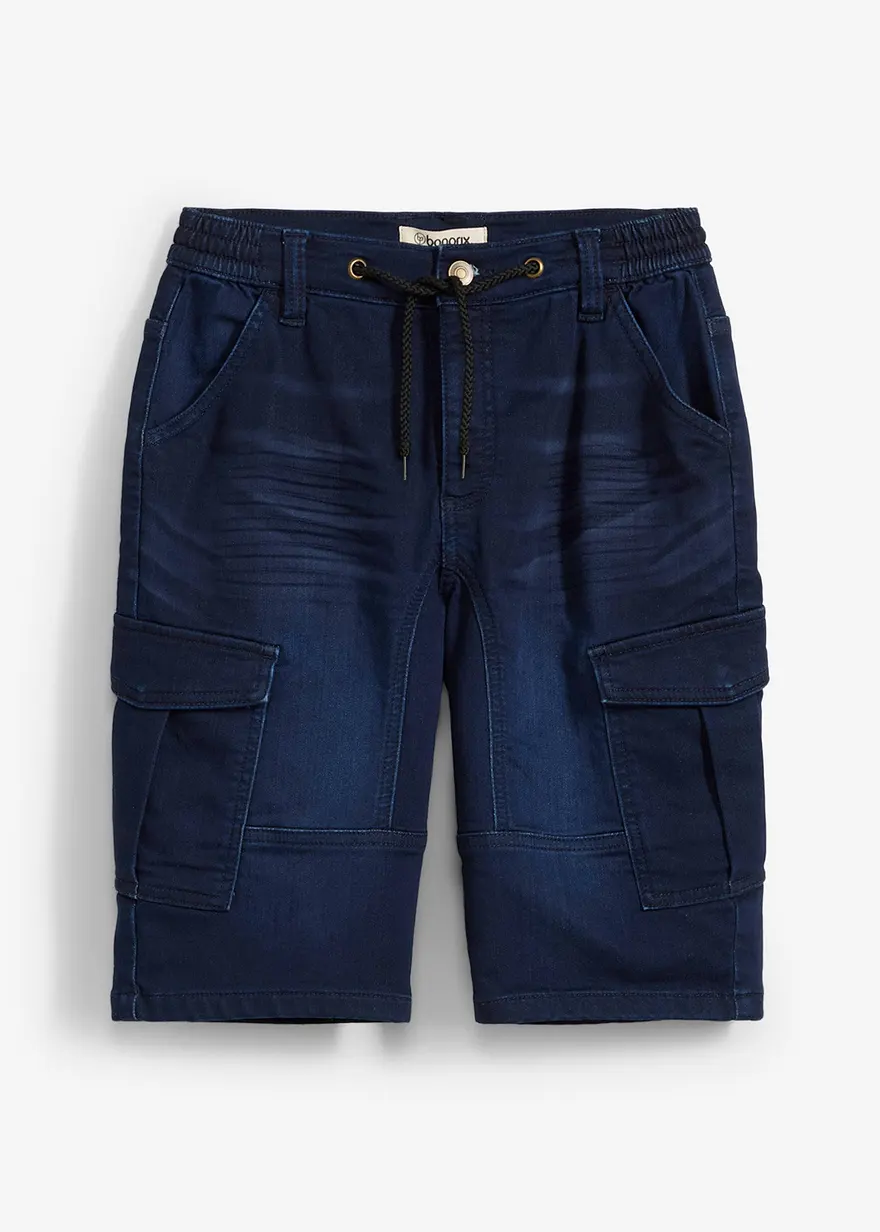 Sweatjeans-Cargobermuda, Regular Fit