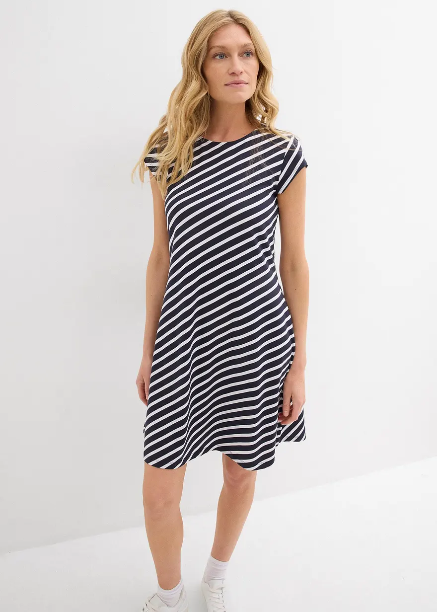 Jersey-Kleid mit figurbetonter Passform