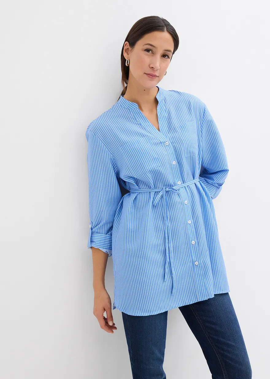 Umstandsbluse und Stillbluse aus Baumwolle