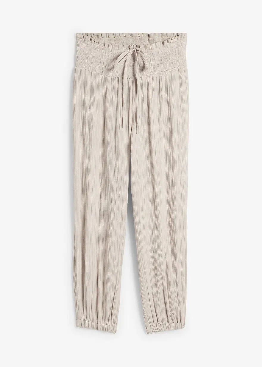 Musselin Hose mit Smockbund