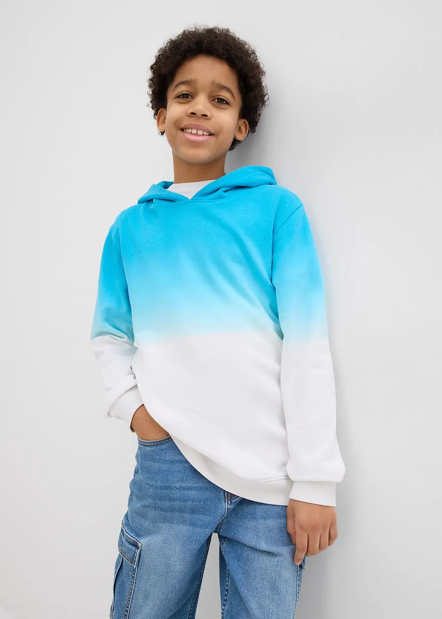 Hoodie mit Farbverlauf