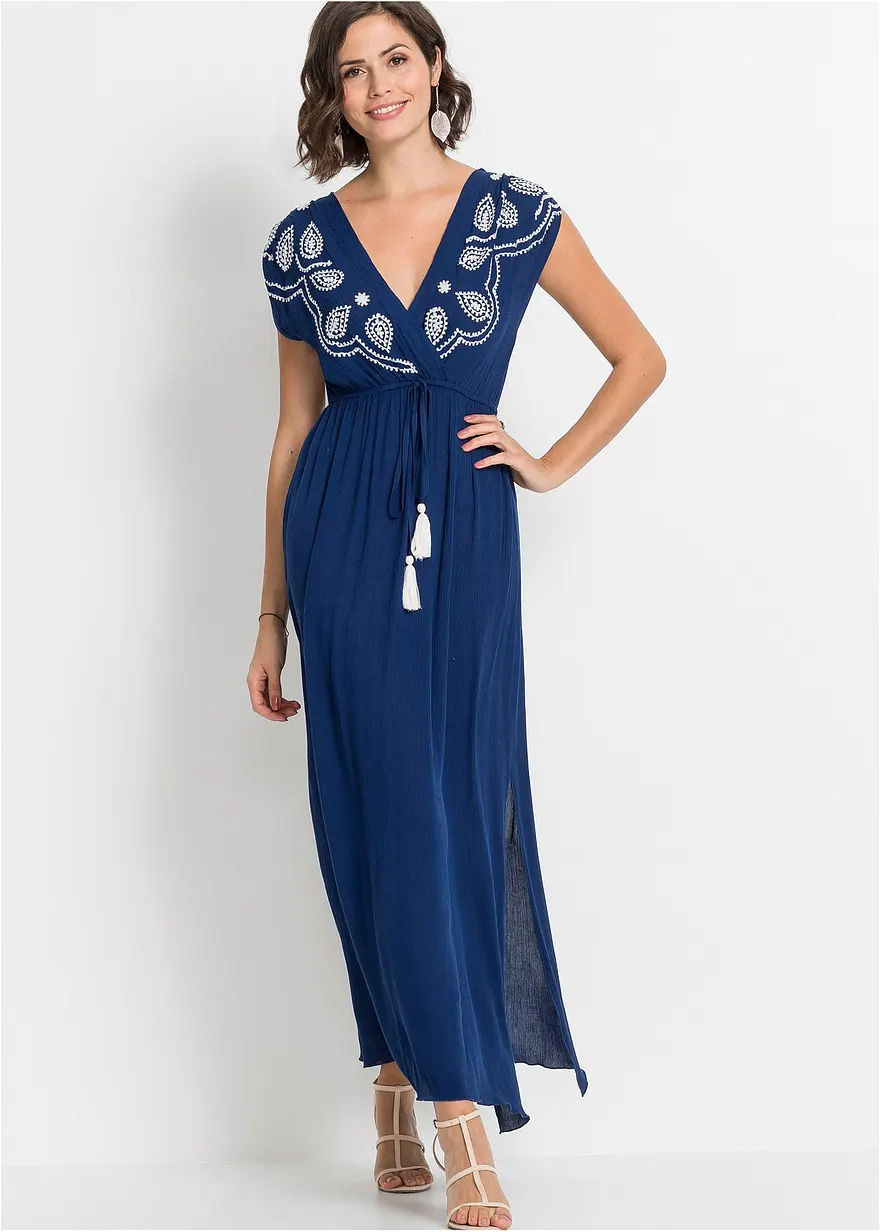 Maxikleid aus Viskose