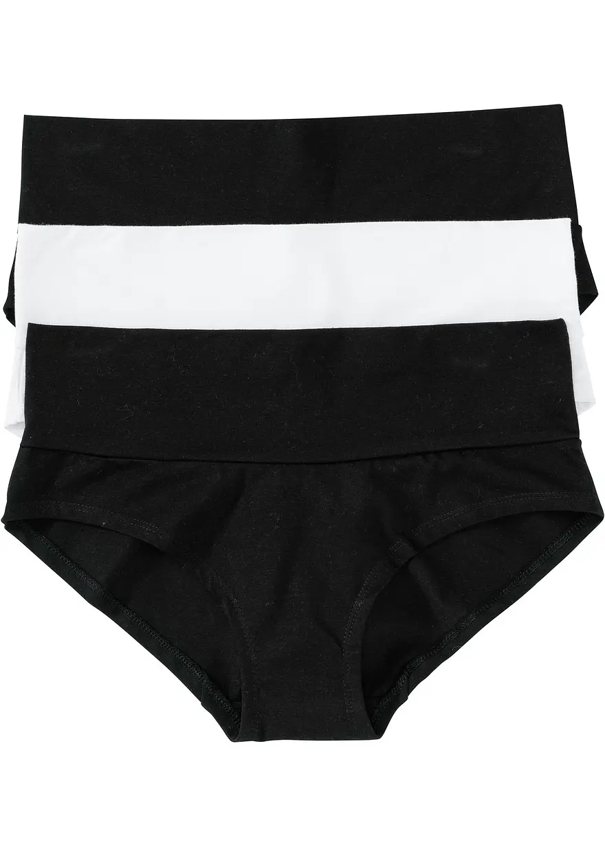 Umstandspanty mit Bio-Baumwolle (3er Pack)