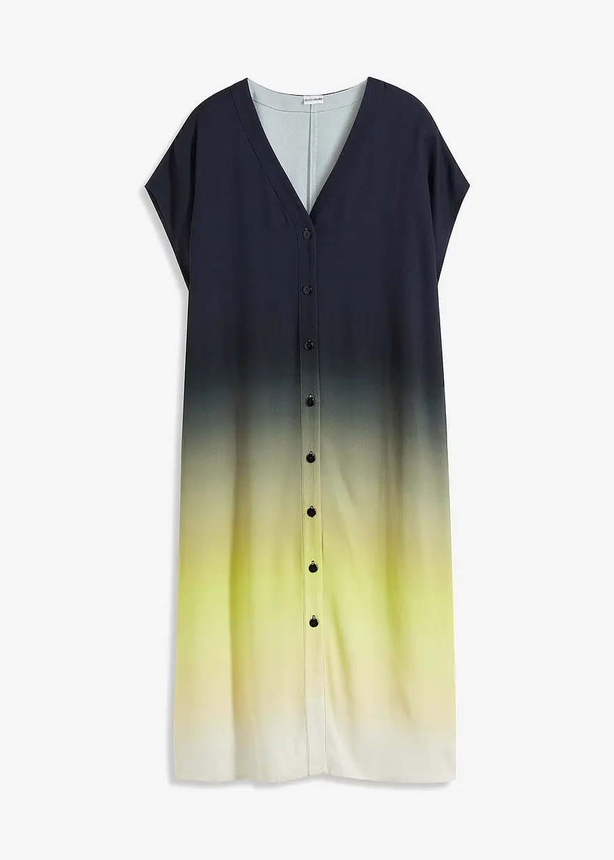 Kaftan-Kleid aus Viskose