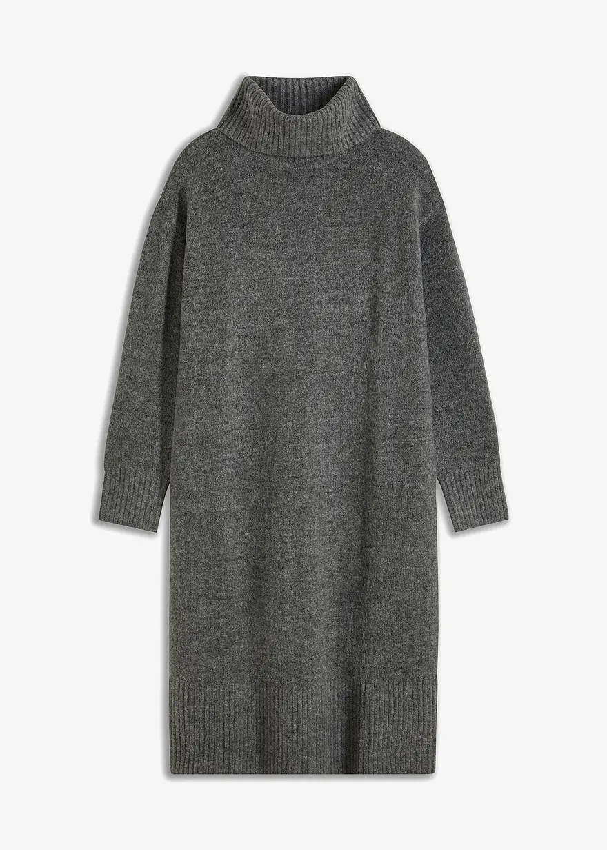 Strickkleid mit Schlitz