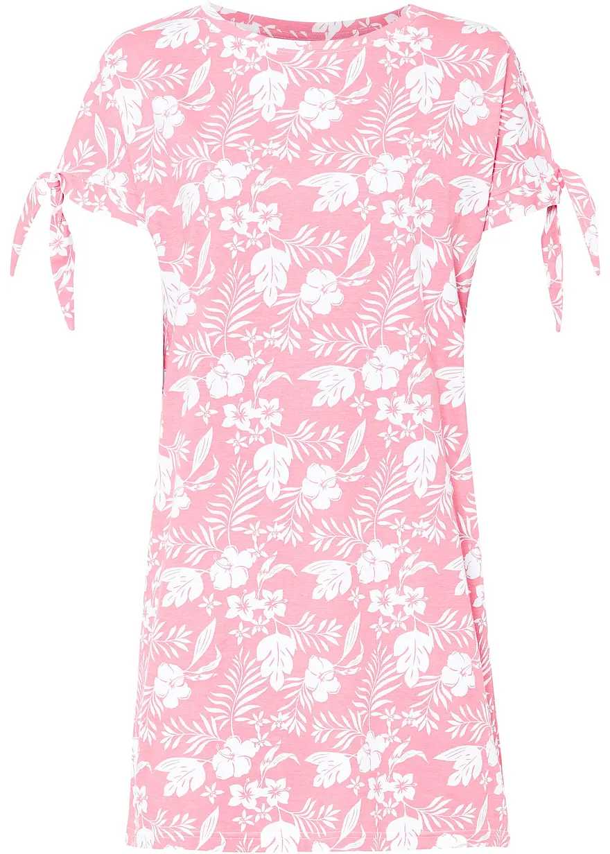 Jerseykleid mit Blumendruck