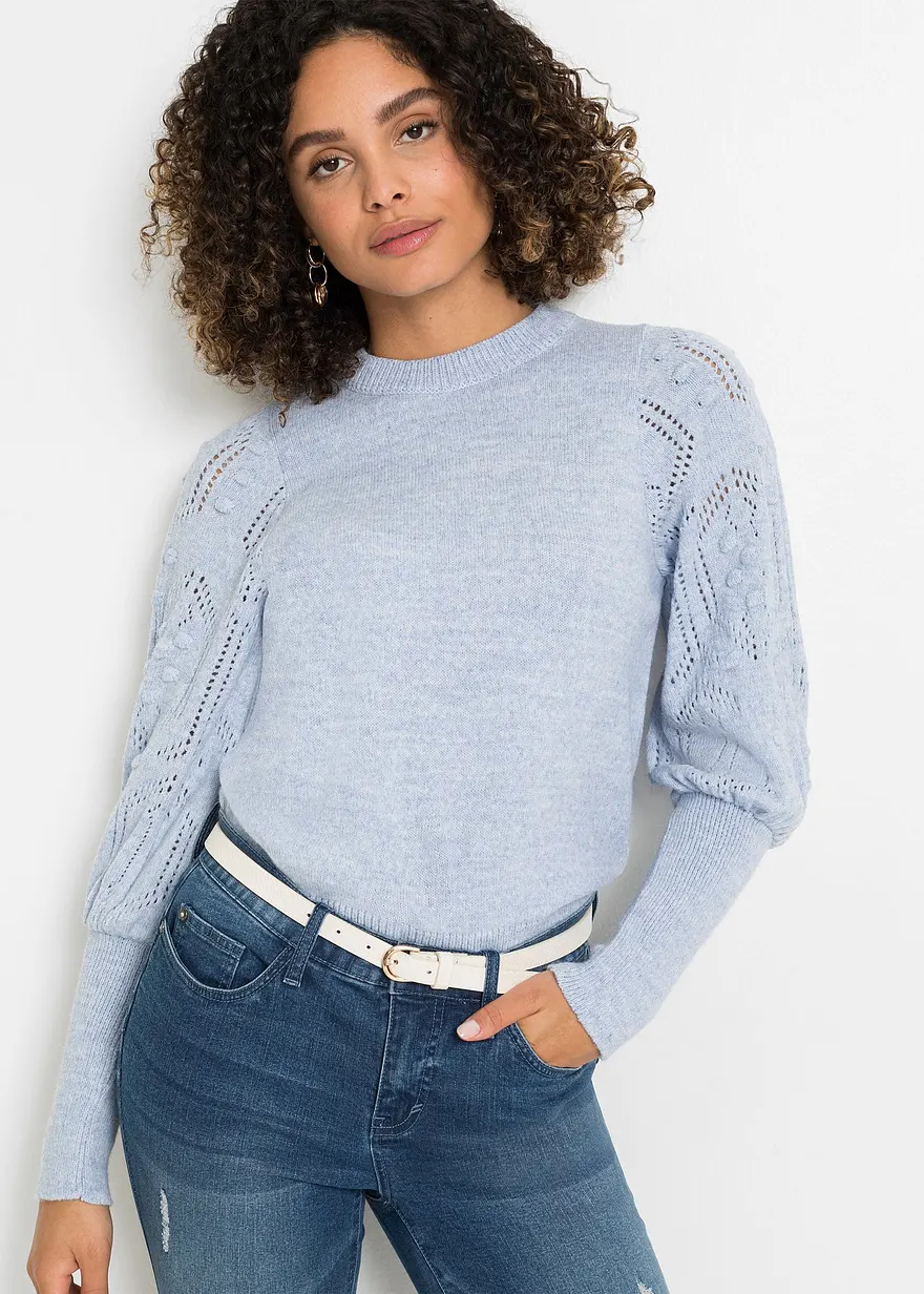 Pullover mit Ajourmuster