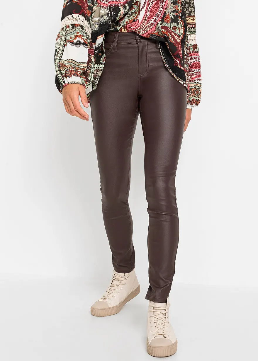 Beschichtete Push-up Stretch-Hose
