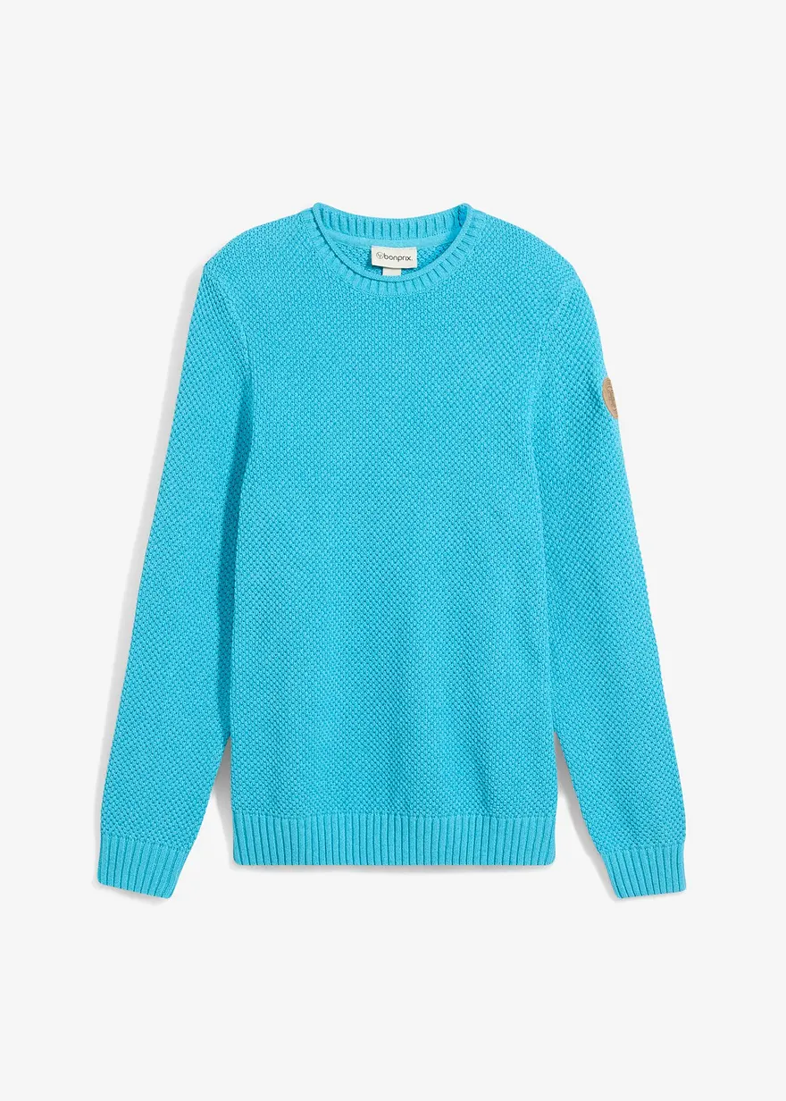 Pullover mit recycelter Baumwolle
