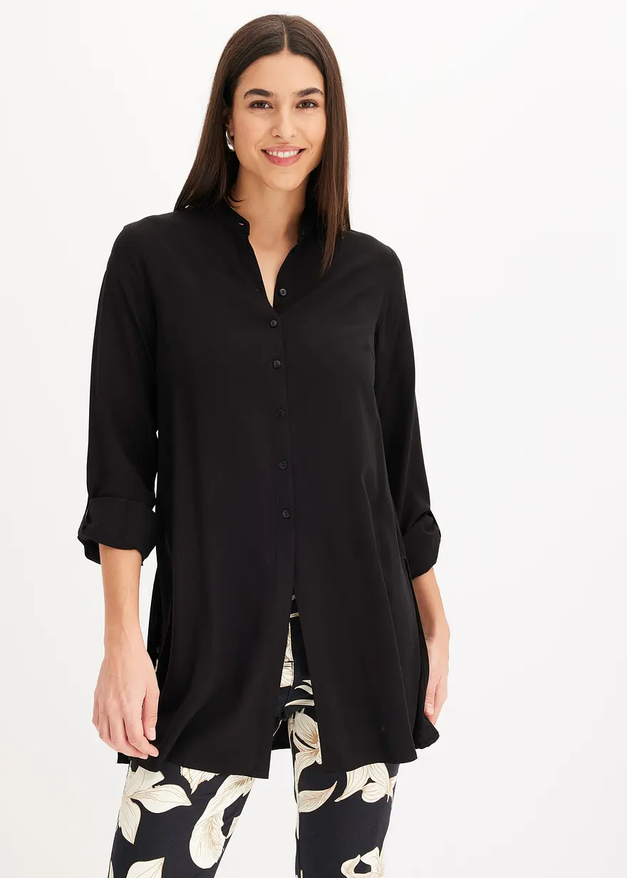 Viskose Longbluse