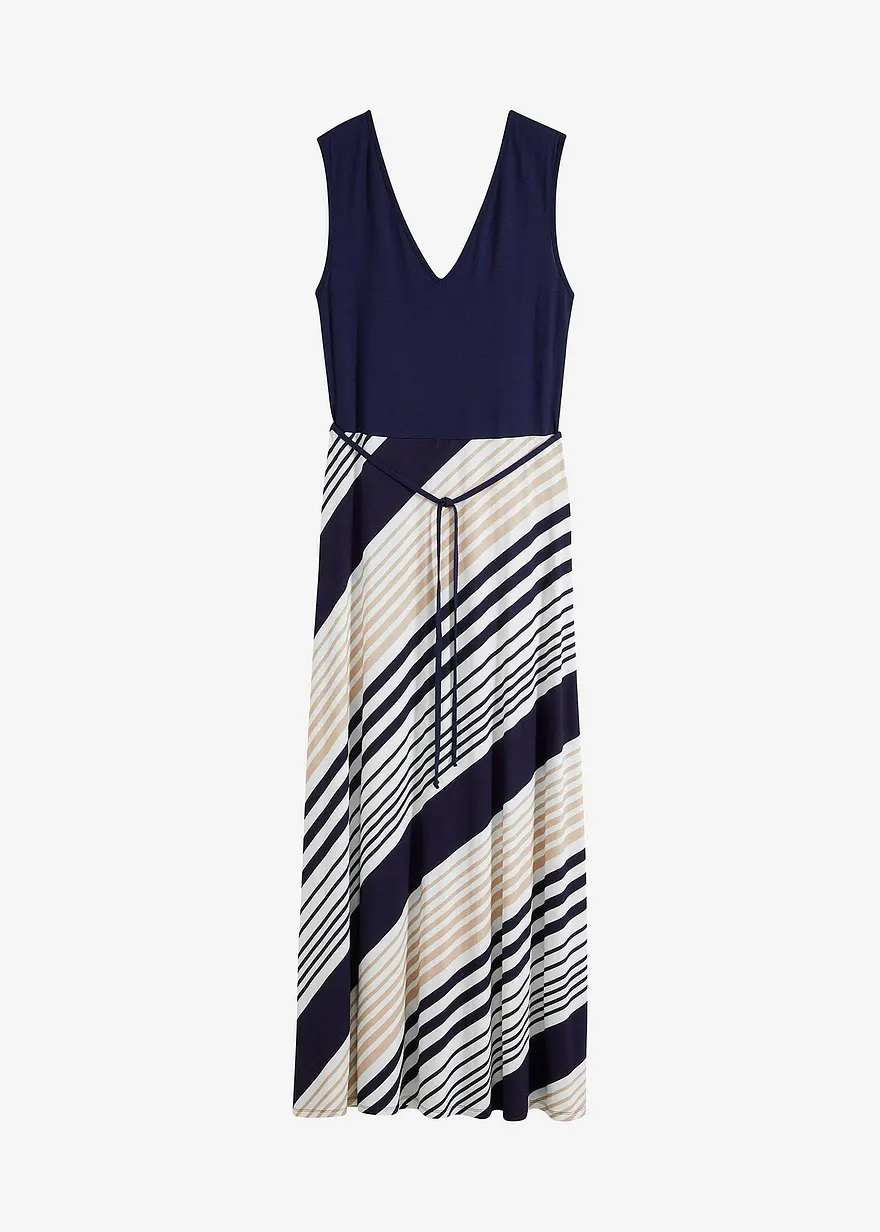 Maxikleid aus softem Viskose-Mix